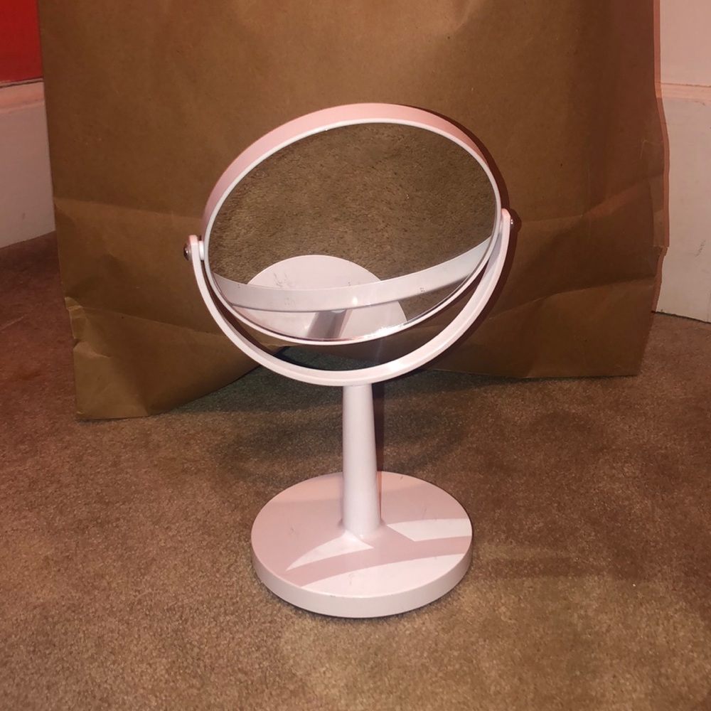 Small Rotating Circle Mirror